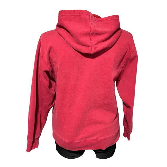 Artisans Womens Hoodie Hooded Pullover Sweatshirt Camp Forest Springs Red Medium - Picture 5 of 9